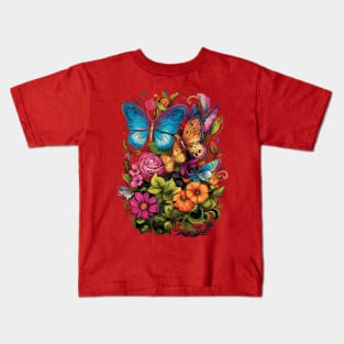 Magic butterfly Cottagecore Kids T-Shirt